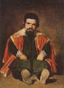 Diego Velazquez A Dwarf Sitting on the Floor (mk08) France oil painting artist
